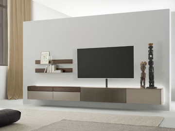GOYA 43 - Wall-mounted TV wall system by Sudbrock Möbelhandwerk - view 2